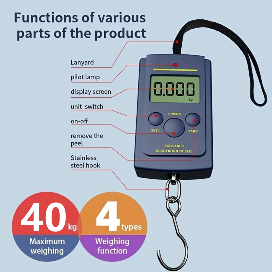 40kg Multifunctional Mini Elec - Electronics Stuff 评论和价格