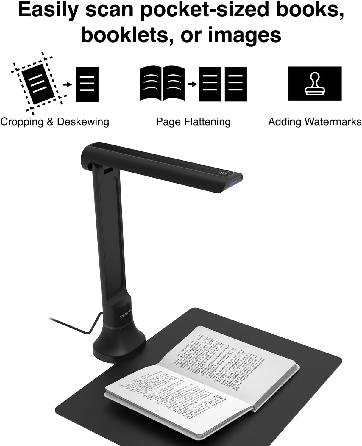 VIISAN DB8401 16MP Document Ca - Document Camera Visualizer 评论和价格