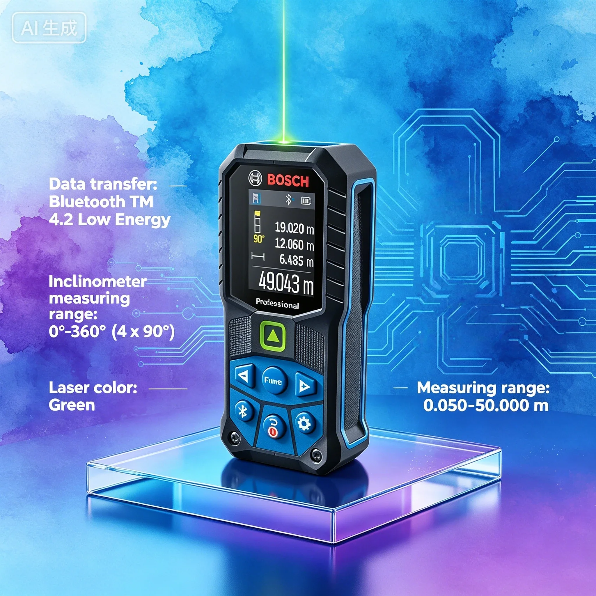 Bosch GLM 50-27 CG Green Laser - Laser Distance Measure 评论和价格