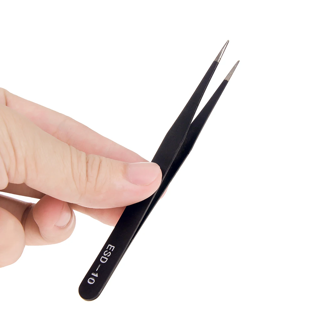 2/6pcs Precision Tweezers Set  - Electronics Stuff 评论和价格